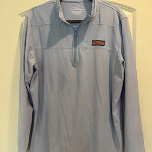 Vineyard Vines blue Gray Shep Shirt size large